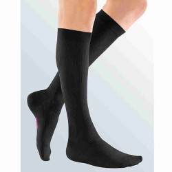 Chaussettes de contention Medi Microtec - Coloris Noir