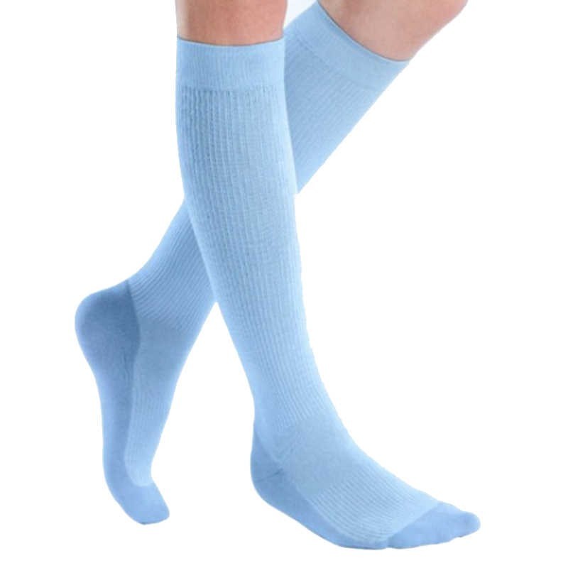 Chaussettes de contention Femme Mediven 20 Active par Medi - Coloris Myosotis