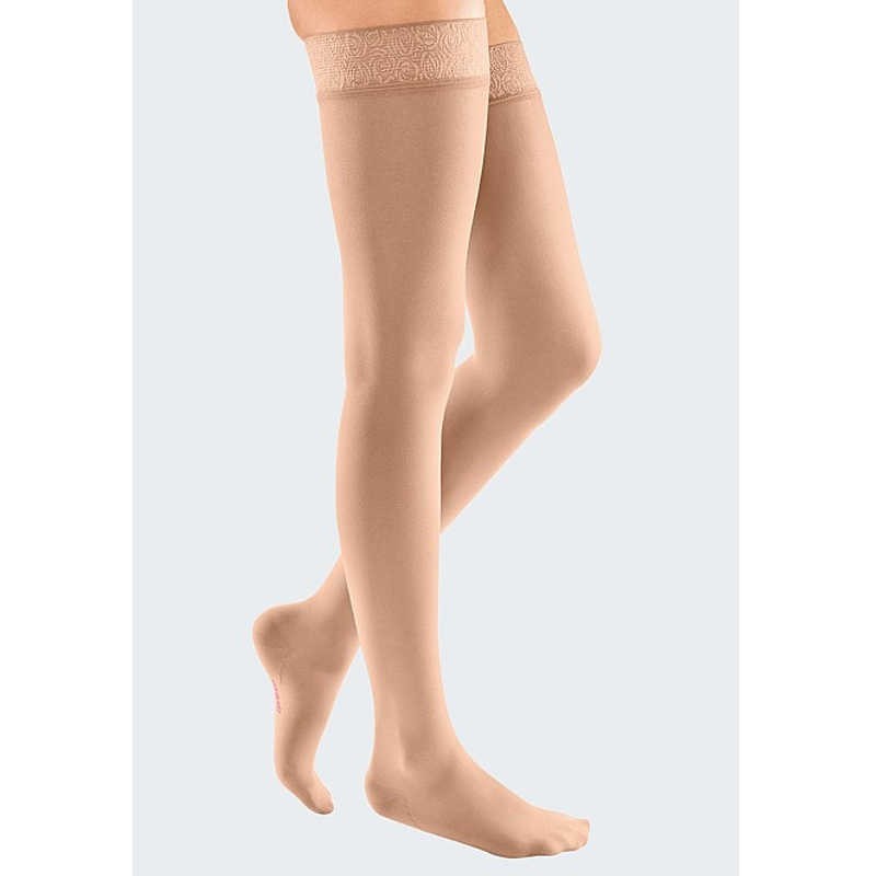 Bas de contention Femme Mediven 10 Elegance par Medi - Coloris Caramel