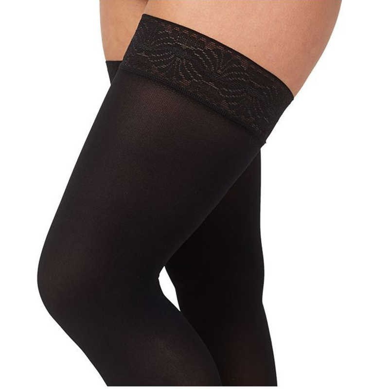 Bas de contention Femme Mediven 20 Elegance par Medi - Coloris Noir