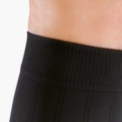 Chaussettes de contention Homme Mediven 30 Complice par Medi - Coloris Noir - Zoom sur le large bord côte