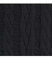 Chaussettes de contention Homme Venoflex Fast Laine Classe 3 par Thuasne - Coloris Torsades Noir
