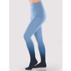 Collant de contention Femme Attractive classe 2 par Juzo - Coloris Dip Dye Marine