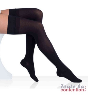 Bas de contention Femme Varisma Comfort Coton Classe 2 par Innothera - Coloris Noir