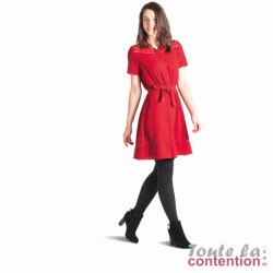 Collant de contention Femme Détente Classe 2 par Radiante - Coloris Nocturne