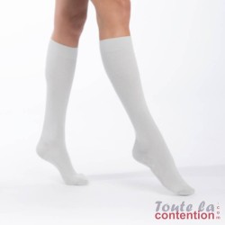 Chaussettes de contention Femme Active Loisirs Bambou classe 2 Sigvaris - Coloris Gris clair