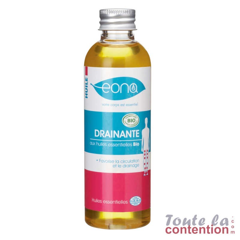 Huile de massage drainante 100ml par Eona