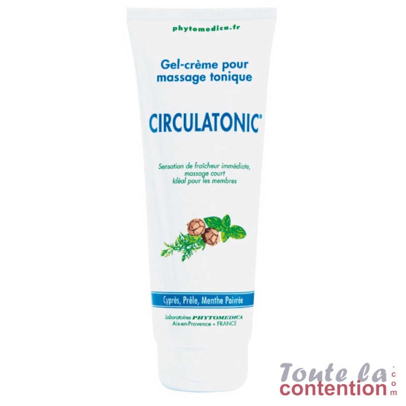 Gel fraîcheur jambes légères Circulatonic en 250ml par Phytomedica