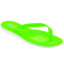 Tong Gelato Arcobaleno pour femme par Podowell. Coloris Vert