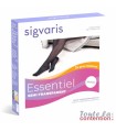 Bas de contention Femme Essentiel Semi-Transparent classe 1 par Sigvaris - Packaging