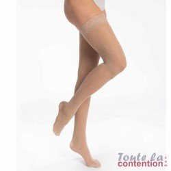 Bas de contention Femme Essentiel Semi-Transparent classe 3 par Sigvaris - Coloris Dune