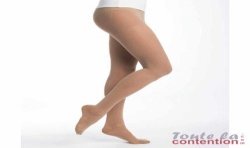 Collant de contention Femme Styles Transparent classe 2 par Sigvaris - Coloris Beige 140