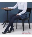 Bas de contention Femme Styles Opaque classe 2 par Sigvaris - Coloris Bleu Marine - Photo