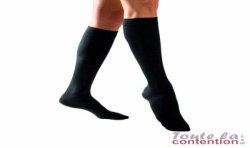 Chaussettes de contention Femme Active Confort Chaleur classe 2 Sigvaris - Coloris Noir