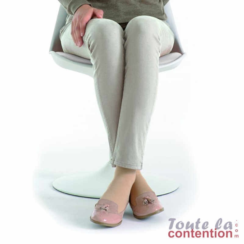 Chaussettes de contention Femme Coton par Sigvaris - Photo Chaussettes de contention Femme Coton par Sigvaris - Photo