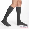 Chaussettes de contention Homme Essentiel Microfibre classe 2 par Sigvaris - Coloris Gris anthracite