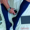 Chaussettes de contention Homme Essentiel Coton classe 2 par Sigvaris - Coloris Marine - Photo