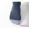 Chaussettes de contention Homme Styles Colors classe 2 par Sigvaris - Coloris Bleu et Gris clair - Pointe