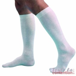 Chaussettes de contention Homme Active Confort Fraîcheur classe 2 Sigvaris - Coloris Ecru