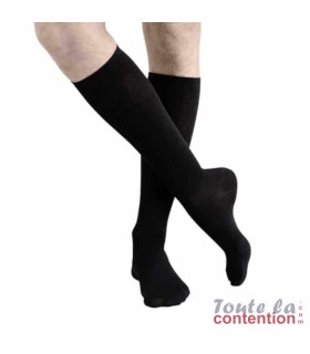 Chaussettes de contention Homme Active Confort Fraîcheur classe 2 Sigvaris - Coloris Noir