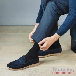 Chaussettes de contention Homme Expert Classe 3 par Sigvaris - Coloris Noir