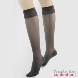 Chaussettes de maintien Femme Compressana Calypso 70 par Juzo - Coloris Romance