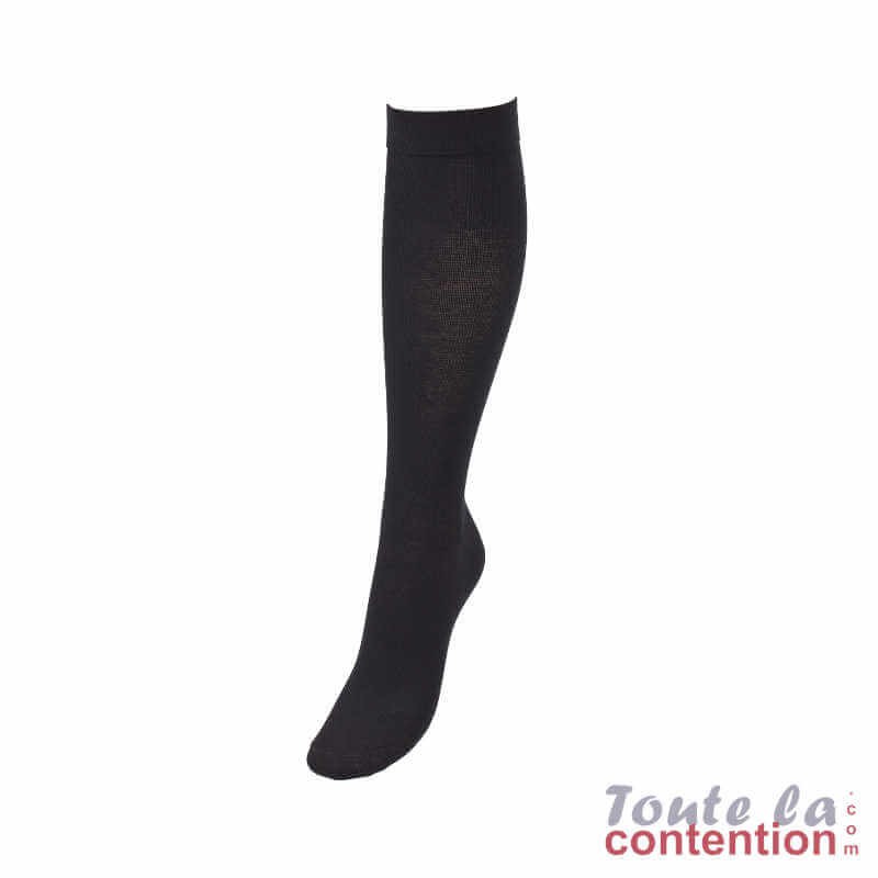 Chaussettes de maintien Compressana Twist 2015 par Juzo - Coloris Noir