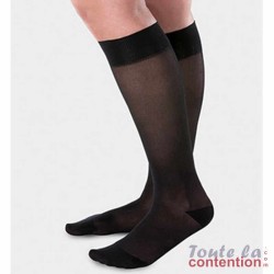 Chaussettes de contention Femme Clarance 2 par Juzo - Coloris Noir