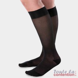 Chaussettes de contention Femme Fascination classe 3 par Juzo - Coloris Noir