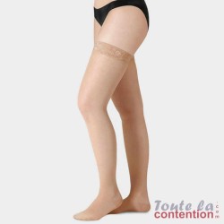 Bas de contention Femme Fascination classe 1 par Juzo - Coloris Beige Naturel