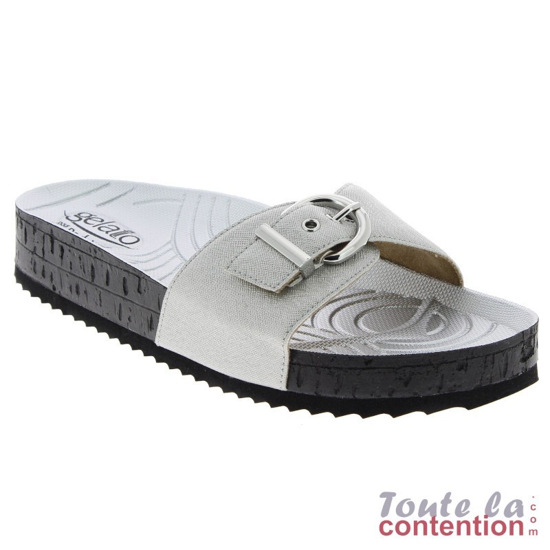 Sandale Woodstock de Podowell - Coloris Metal Argent Sandale Woodstock de Podowell - Coloris Metal Argent