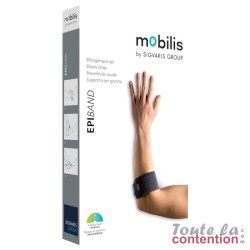 Bracelet de coude Epiband Mobilis par Sigvaris pour tennis elbow ou golf elbow - Packaging