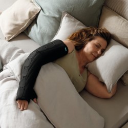 Vêtement mobilisateur Juzo SleepCompress - Porté couchée dans un lit