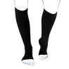 Chaussettes de contention Homme City Confort Coton Classe 3 par Thuasne - Coloris Noir - Pieds ouverts