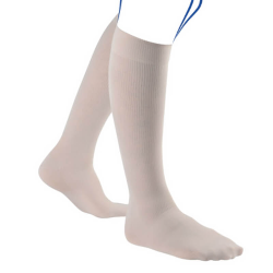 Chaussettes de contention Homme Venoflex Élégance Classe 3 par Thuasne - Coloris Beige sable en pieds fermés