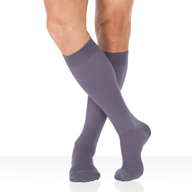 Chaussettes de contention Homme Legger Surfine par Innothera - Coloris Gris cendré