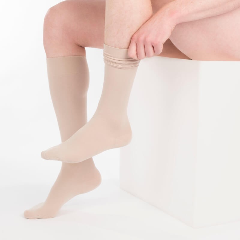Chaussettes de contention Homme Actys 20 par Innothera - Coloris Beige Chaussettes de contention Homme Actys 20 par Innothera - Coloris Beige