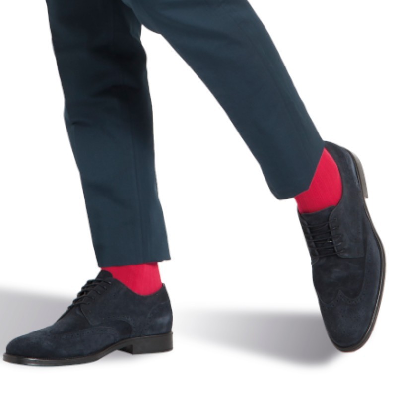 Chaussettes de ville homme en coton