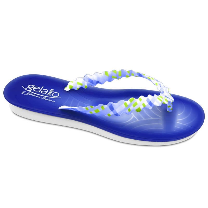 Tong Gelato 2.0 Arcobaleno Femme par Podowell - Coloris Indigo