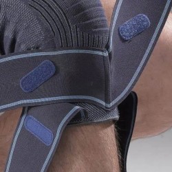 Genouillère ligamentaire Ligastrap Genu par Thuasne - Zoom sur les sangles