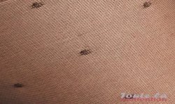 Bas de contention Femme Styles Motifs Plumetis Classe 2 par Sigvaris - Zoom sur le motif Plumetis