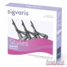 Bas de contention Femme Styles Motifs Carreaux Classe 2 par Sigvaris - Packaging