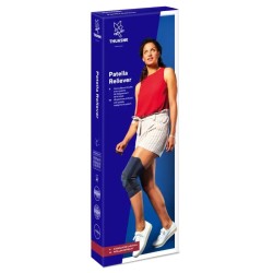 Genouillère avec système de réalignement de la patella Patella Reliever par Thuasne - Packaging