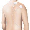 Stimulateur circulatoire Revitive Medic Pharma - Électrode sur l'épaule