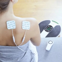 Stimulateur circulatoire Revitive Médical - Vue avec éléctrodes