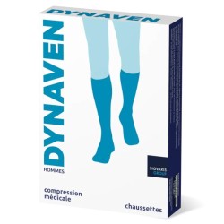 Chaussettes de contention Homme Dynaven Reflex Fin Classe 3 par Sigvaris - Packaging