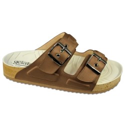 Sandale Gelato Woodstock Homme 2.0 SOP par Podowell - Coloris Brown