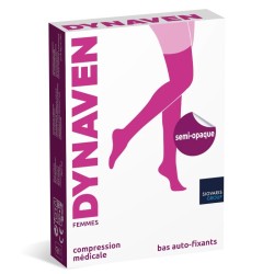 Bas de contention Femme Dynaven semi-opaque Classe 3 par Sigvaris - Packaging