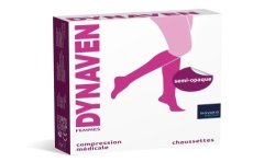 Chaussettes de contention Femme Dynaven semi-opaque Classe 2 par Sigvaris - Packaging