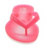 Tong Gelato Arcobaleno Femme par Podowell - Coloris Fuchsia - Vue avant